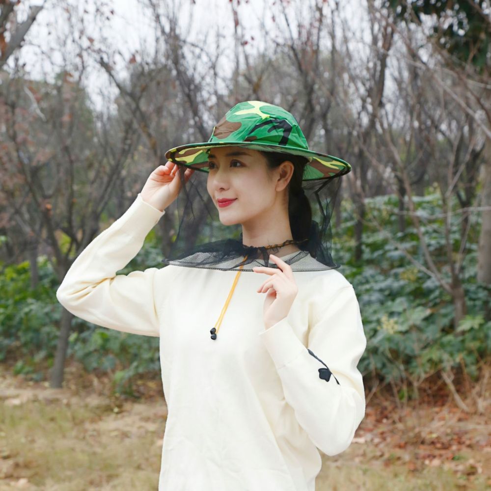 Agriculture Farming Hats - Chapeau à voile pour apiculteur, masque