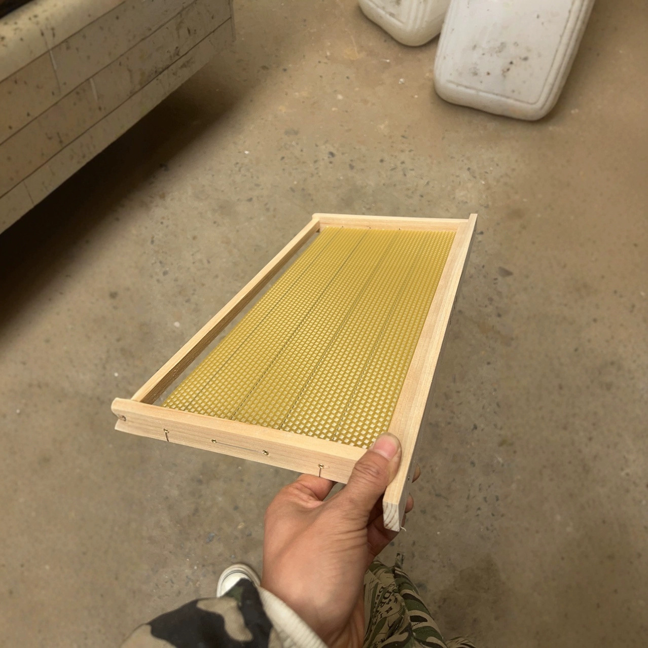 Beehive Frame Wax - Kit complet de ruche à 8