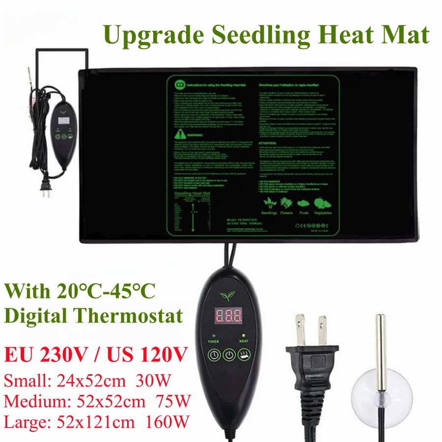 Seedling Heat Mat - 3TANUpgrade-Coussin chauffant imperméable pour la germination