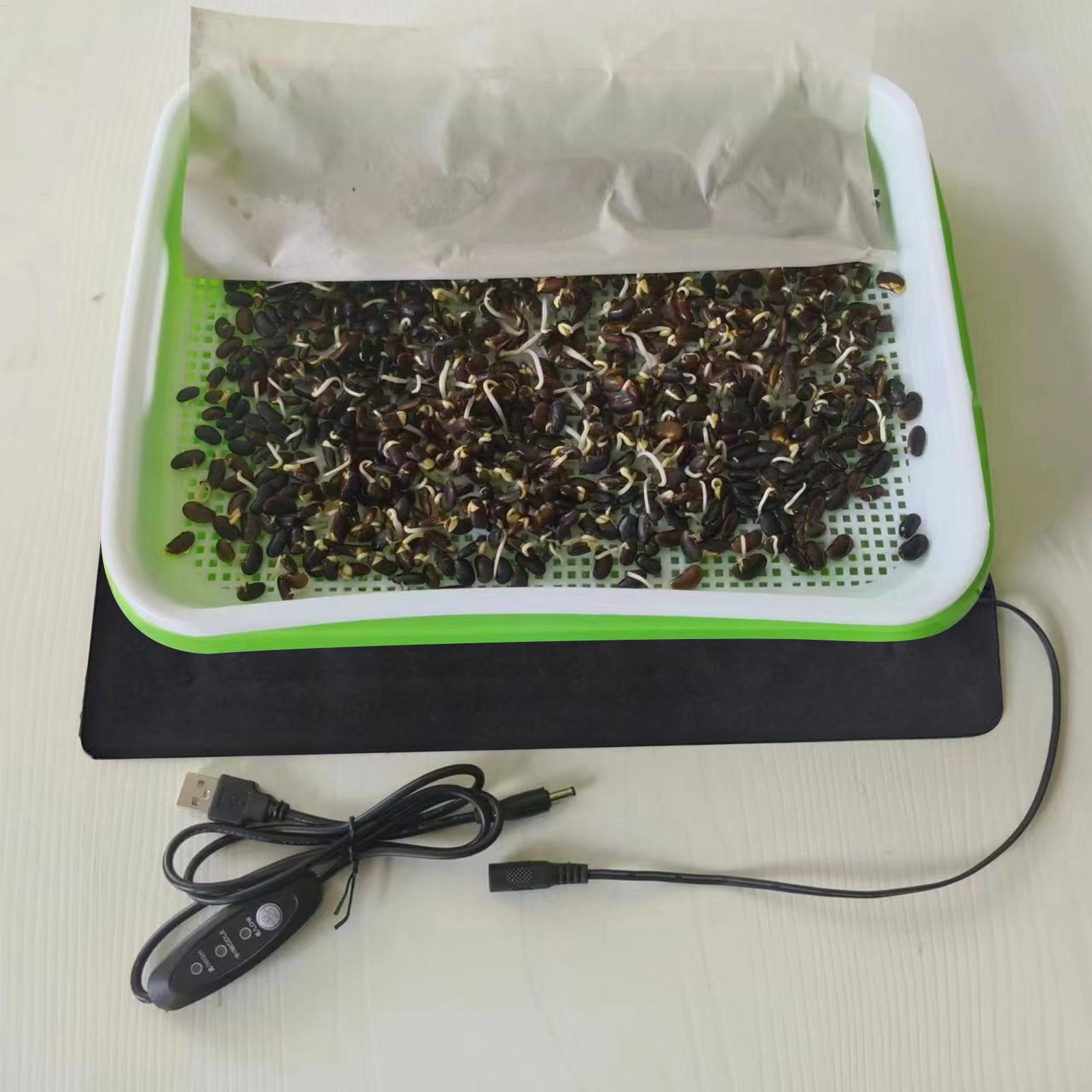 Tapis chauffant pour semis 5V  - Seedling Heat Mat avis et prix
